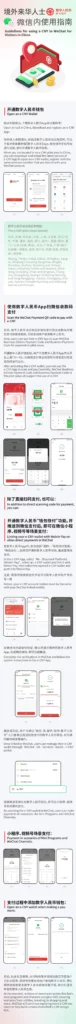 微信支付宣布外籍用戶也可以使用數位人民幣 無需提供證件信息