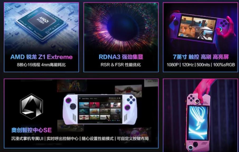 華碩ROG Ally X掌機6月3日亮相台北電腦展：續航力翻倍、記憶體升級、儲存空間擴展