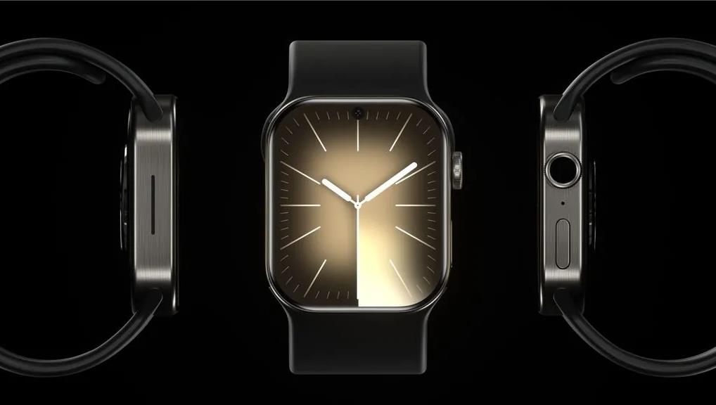 蘋果Apple Watch X渲染圖曝光：配備800萬畫素打孔鏡頭，支援血壓監測