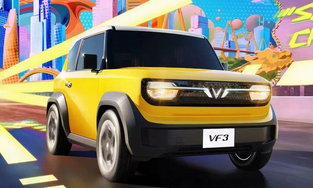 越南新能源車品牌VinFast VF3車款上市，電池租賃模式創新登場
