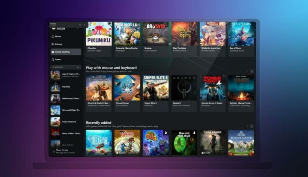 微軟Xbox更新：25款雲端遊戲支援鍵鼠操作，並推出《地獄之刃 2：塞娜的傳說》專有頻道