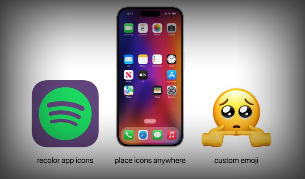 蘋果iOS 18傳聞揭秘：AI引領個人化新潮流，自訂Emoji表情驚艷登場