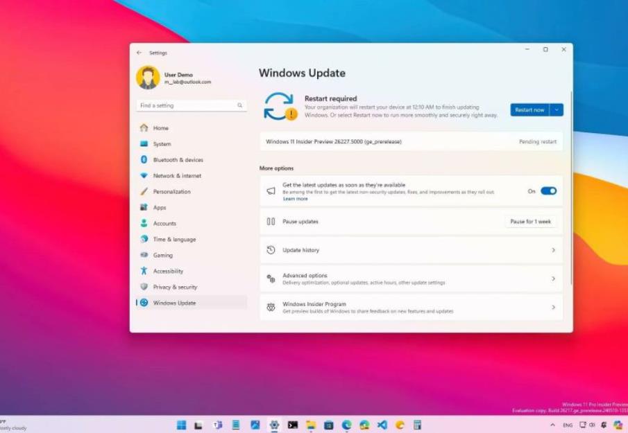 微軟發表Windows 11 Canary Build 26227預覽版：Copilot增強、新Emoji加入、設定應用程式最佳化