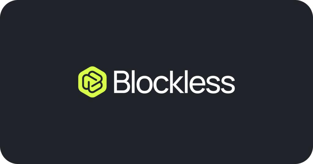 Blockless 完成 500 萬美元種子輪融資