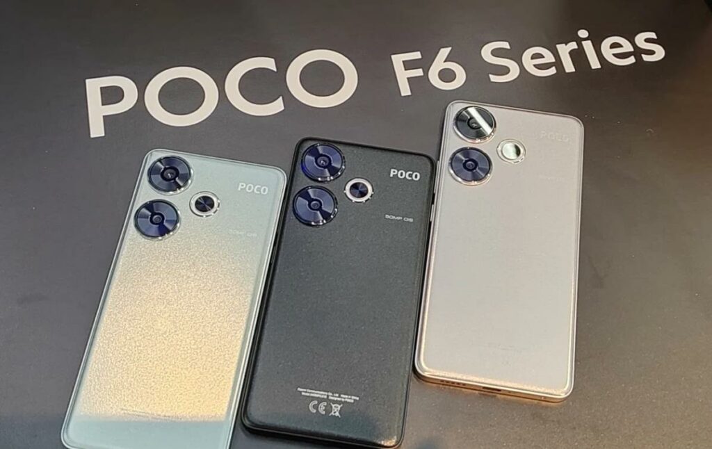 POCO F6系列手機香港首度：搭載高階處理器，開啟預訂享優惠