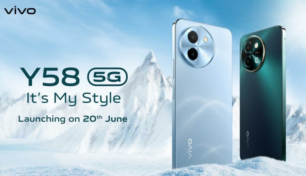 vivo Y58智慧型手機即將在印度發布