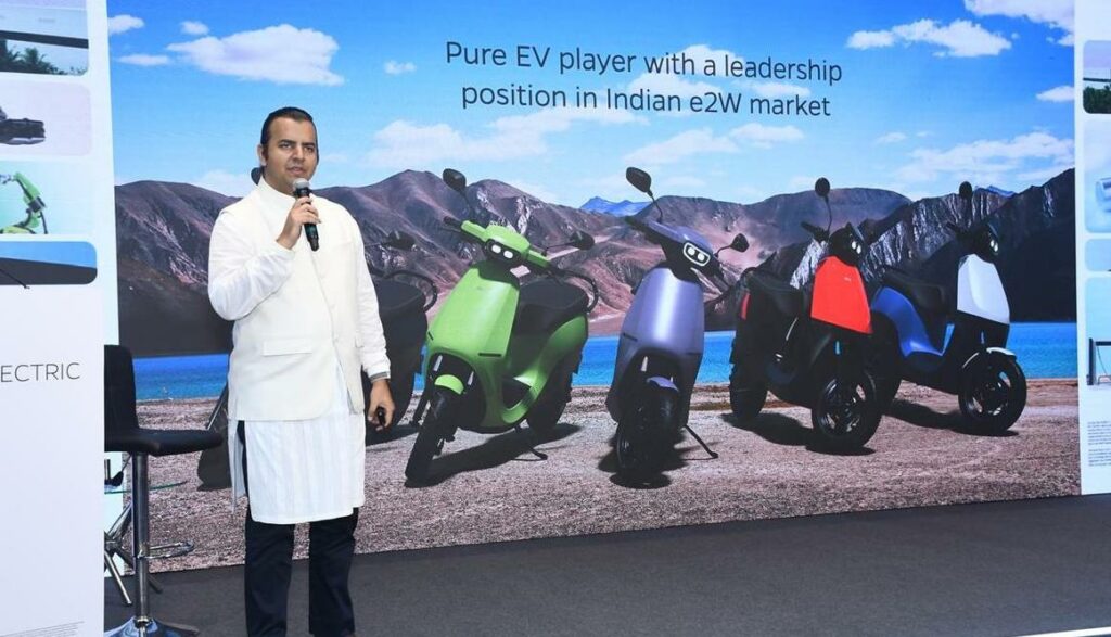Ola Electric Mobility啟動IPO，擬融資61.46億盧比加速電動出行