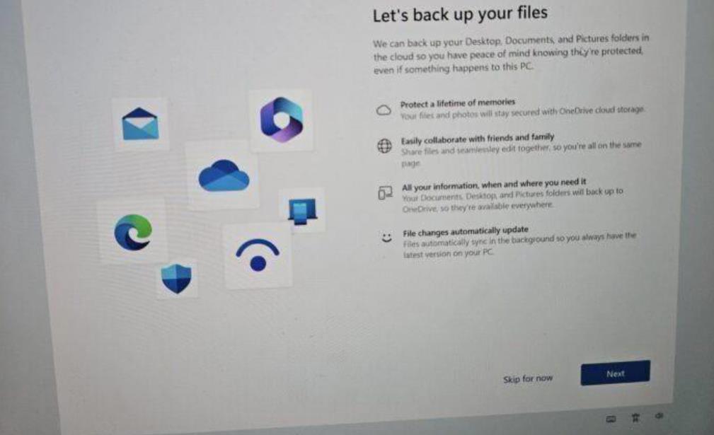 Windows 11更新後全螢幕彈跳視窗力道推OneDrive備份