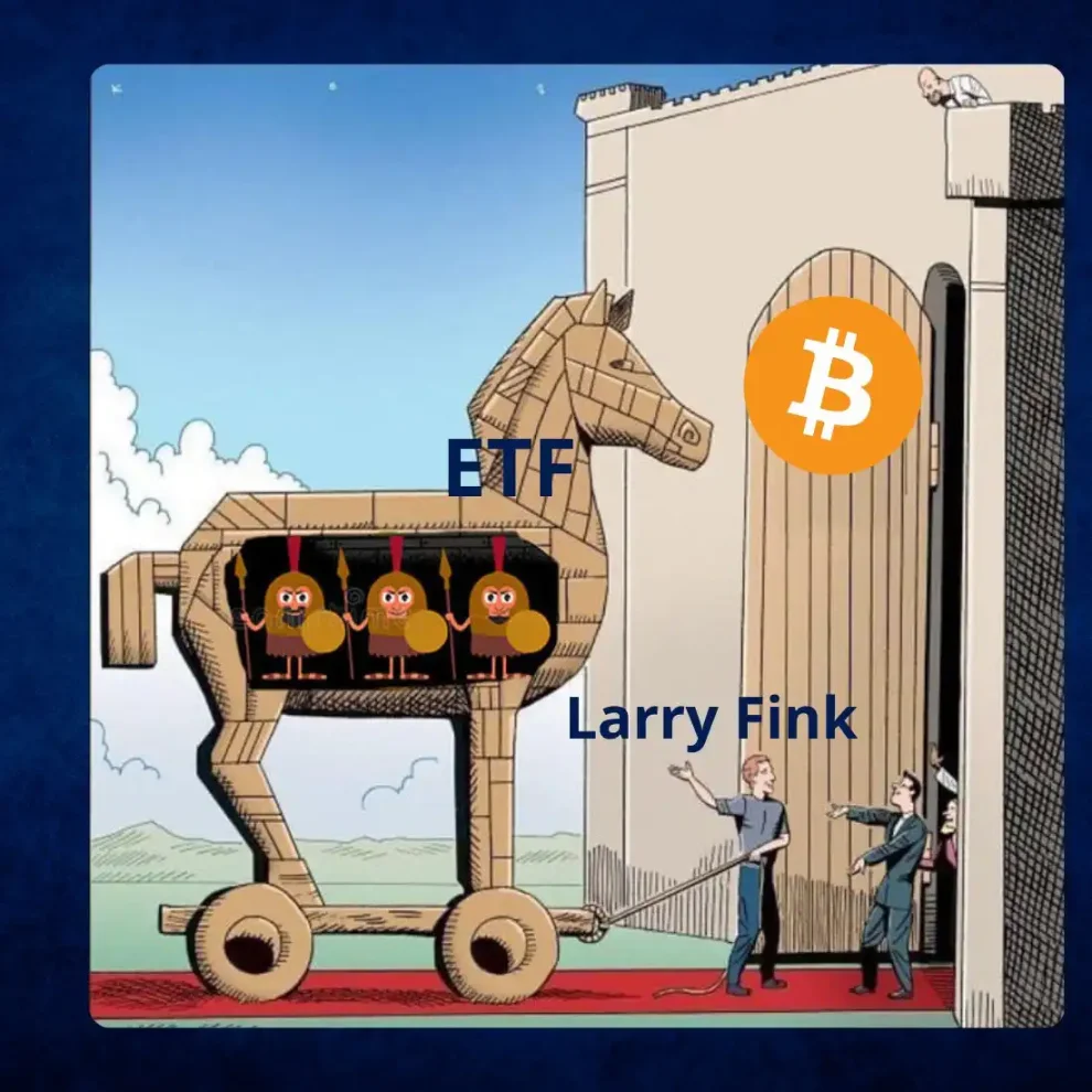 別傻了！比特幣ETF是機構策劃的木馬屠城記“陰謀”