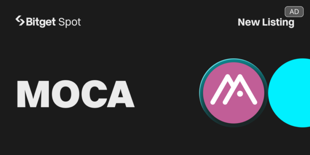 Bitget上架Mocaverse代幣MOCA，開啟質押挖礦新時代