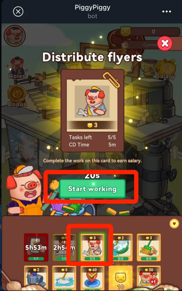教程｜Telegram電報小遊戲Piggy Piggy，零成本速衝！