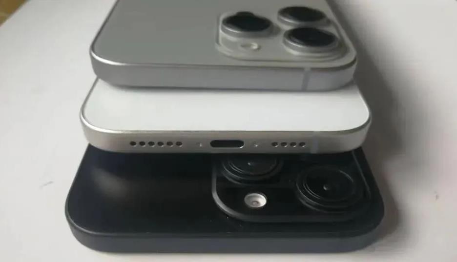 iPhone 16 Pro機模曝光：三種顏色亮相，新增側邊拍照按鈕
