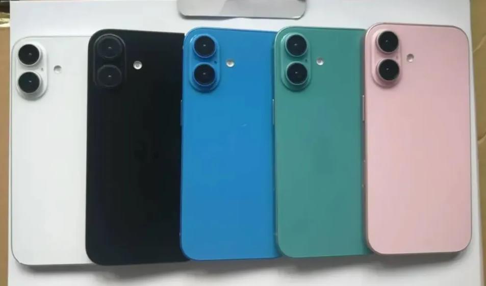 iPhone 16全色曝光：垂直相機設計，五種配色亮相
