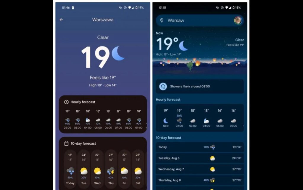 谷歌Google全新安卓天氣應用曝光，即將隨Pixel 9系列亮相
