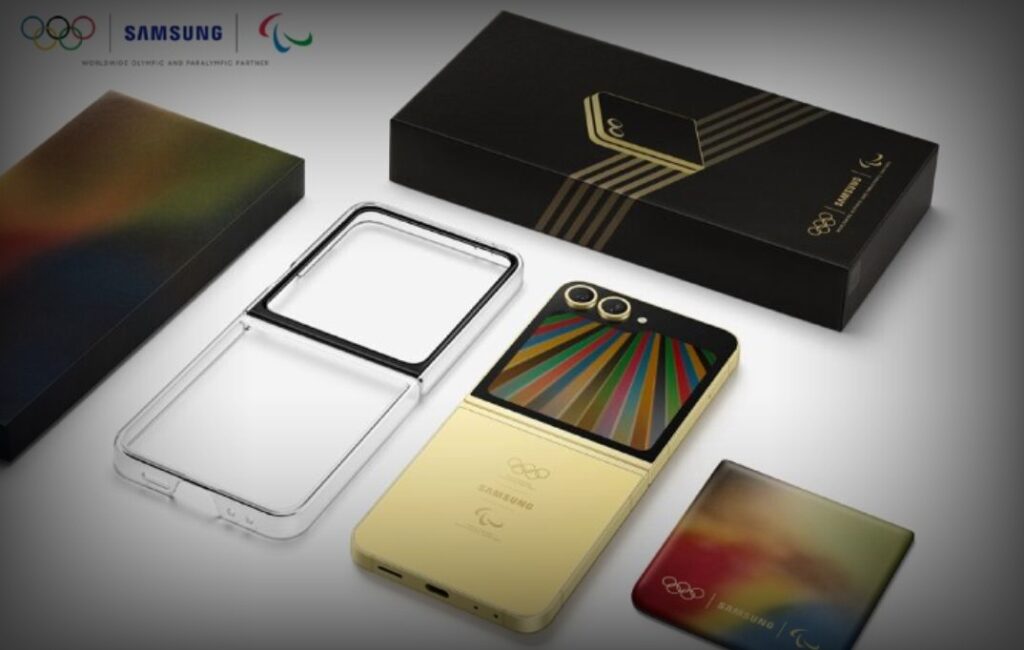 三星Galaxy Z Flip6奧運限定版現身eBay，外觀融入奧運元素