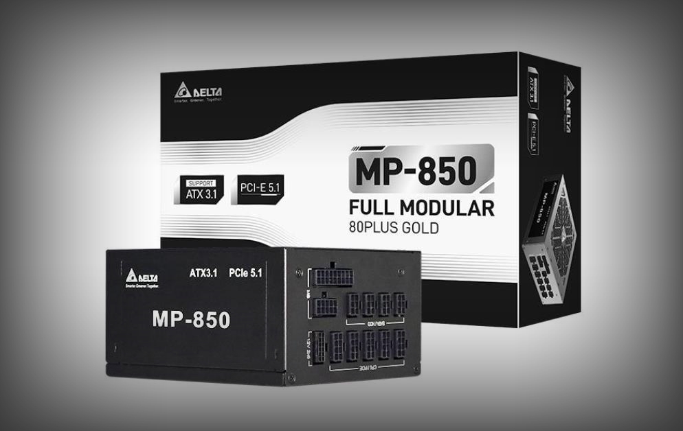 台達發表新款ATX 3.1全模組電源MP-850，金牌效率領先高階市場
