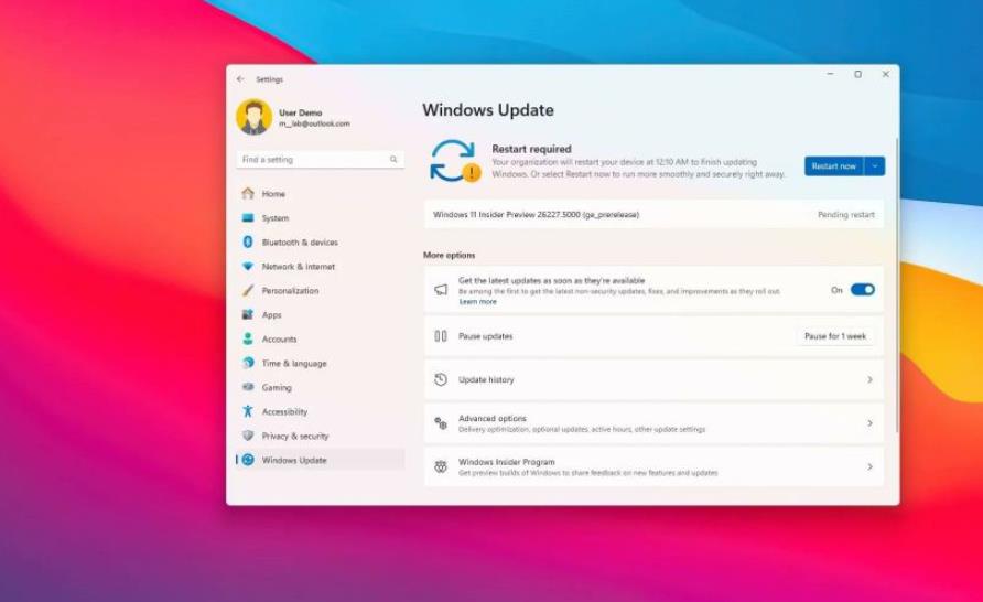 微軟Win11 Canary預覽版現「Dev」標記，通路劃分引關注