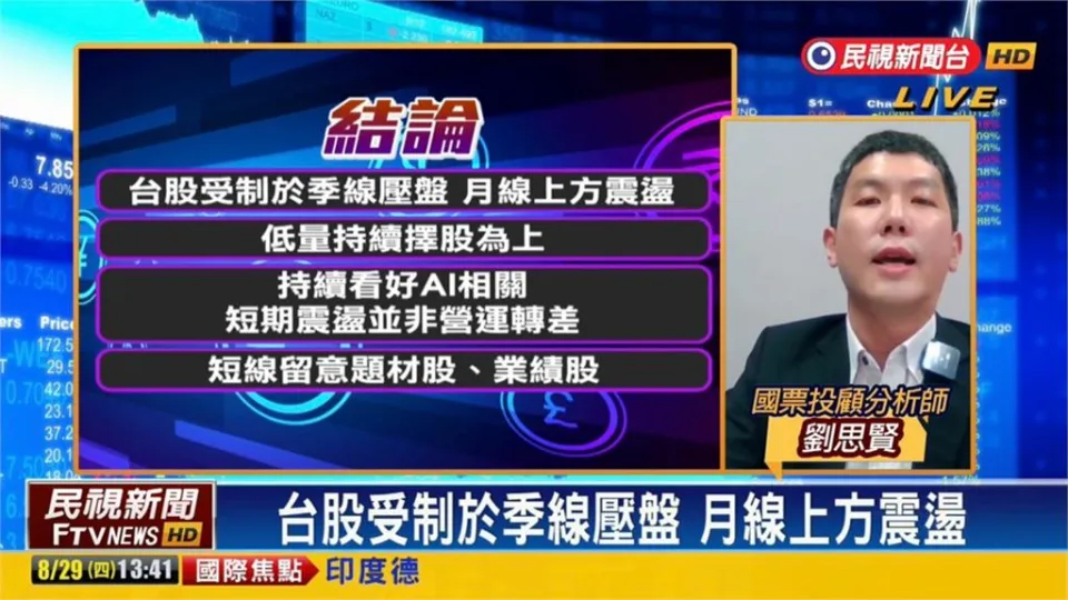 台股因美超微延遲財報大幅下跌，專家建議三大族群布局時機