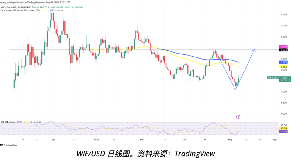 Dogwifhat 以13%領漲市場——是什麼推動了其價格上漲？