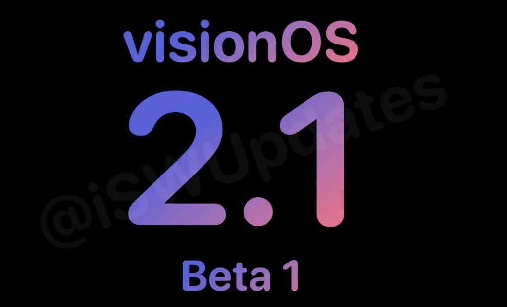 蘋果發表visionOS 2.1開發者預覽版Beta 1更新