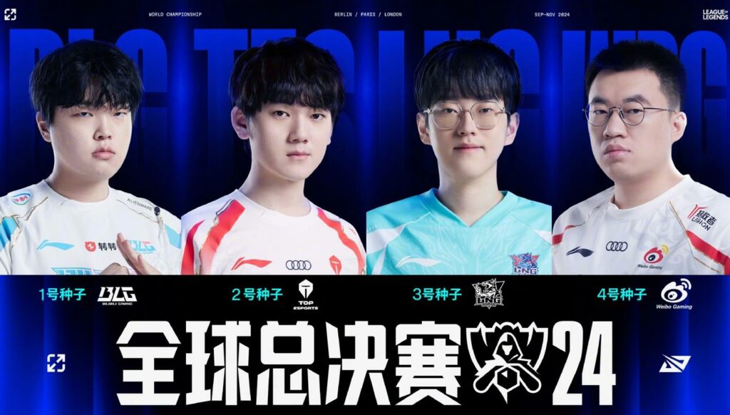 《英雄聯盟》S14全球總決賽瑞士輪抽籤揭曉，中韓對決10月啟幕