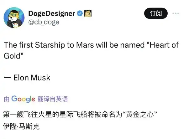 「火星」概念Meme幣來襲：TERMINUS暫列龍頭