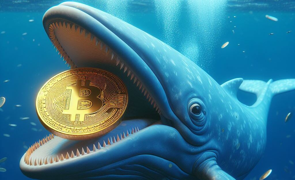 巨鯨動向追蹤：巨鯨再購入1000枚比特幣，目前持有8559枚，價值4.9318億美元