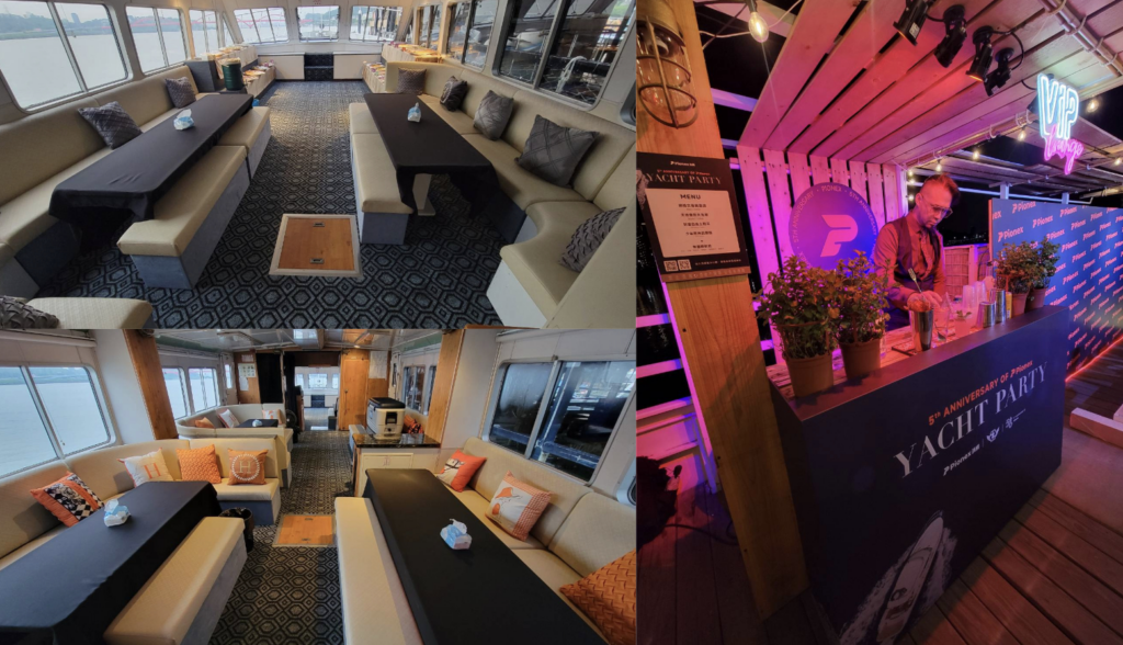 《Web3.0 FOMO Yacht Party》全台第一艘結合Web3.0生態系的風格遊艇「浮夢號」正式啟航