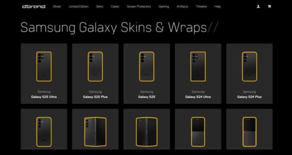 三星Galaxy S25系列手機殼曝光，採用圓環相機設計