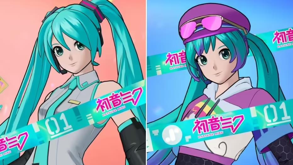 《堡壘之夜》聯動初音未來，新增兩款經典皮膚