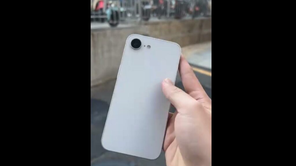 蘋果iPhone SE 4機模曝光：劉海屏+後置單攝設計